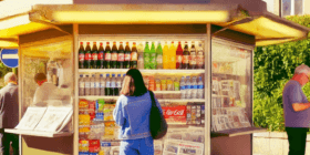 Kiosk eröffnen